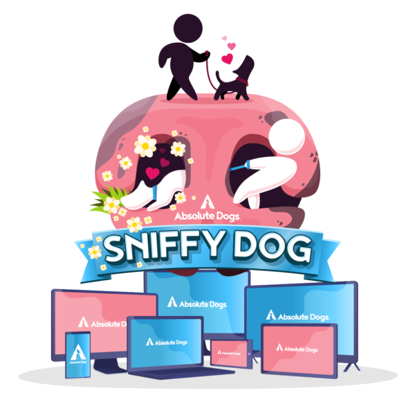 Sniffy Dog course logo